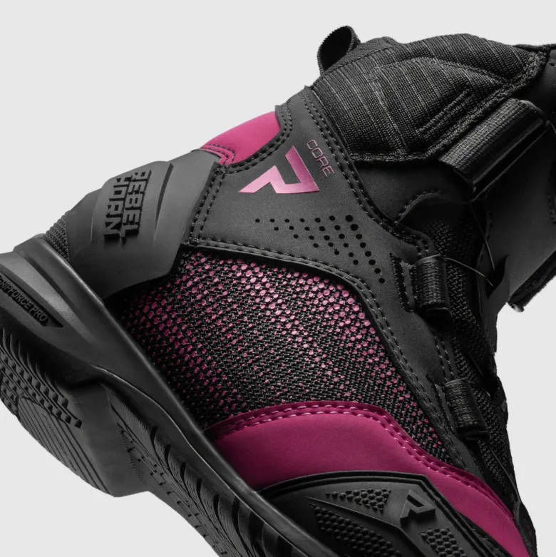 Buty krótkie REBELHORN CORE BLACK/PINK czarny różowy