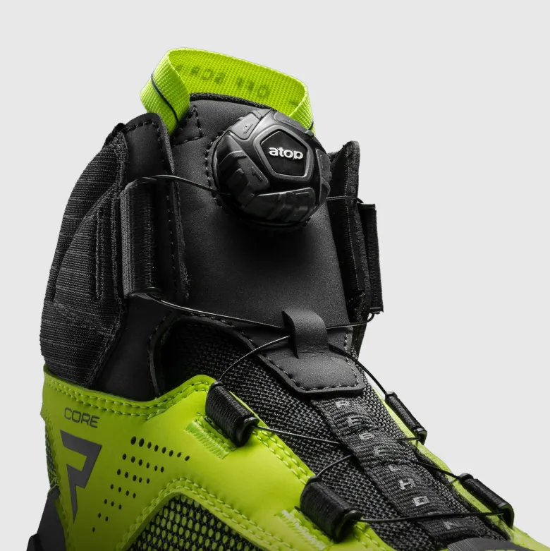 Buty krótkie REBELHORN CORE BLACK/FLUO YELLOW czarny żółty fluo