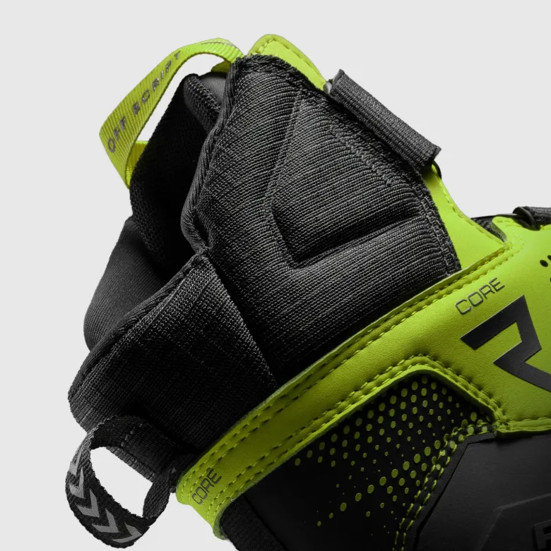 Buty krótkie REBELHORN CORE BLACK/FLUO YELLOW czarny żółty fluo