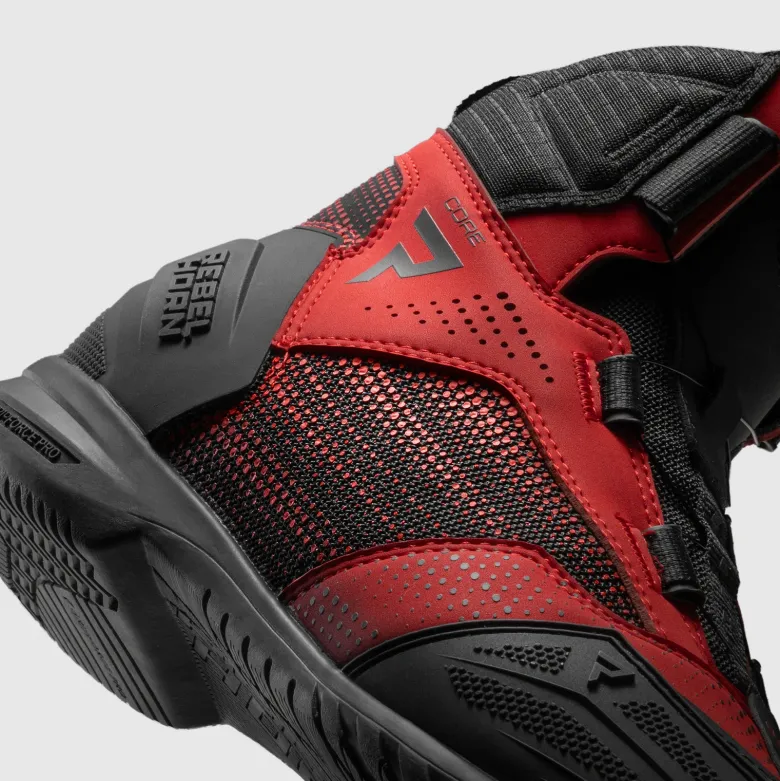 Buty krótkie REBELHORN CORE BLACK/RED czarny czerwony