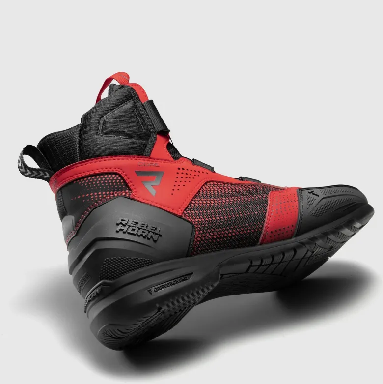 Buty krótkie REBELHORN CORE BLACK/RED czarny czerwony