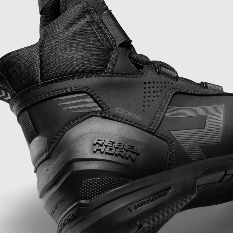Buty krótkie REBELHORN CORE WP BLACK czarny