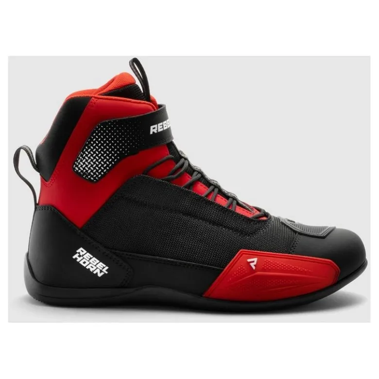 Buty krótkie REBELHORN SWIFT BLACK/RED czarny czerwony