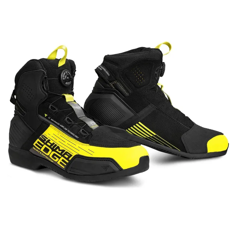 Buty krótkie SHIMA EDGE WP MEN FLUO czarny żółty fluo