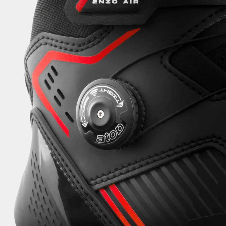 Buty krótkie SHIMA ENZO AIR BLACK/RED czarny czerwony