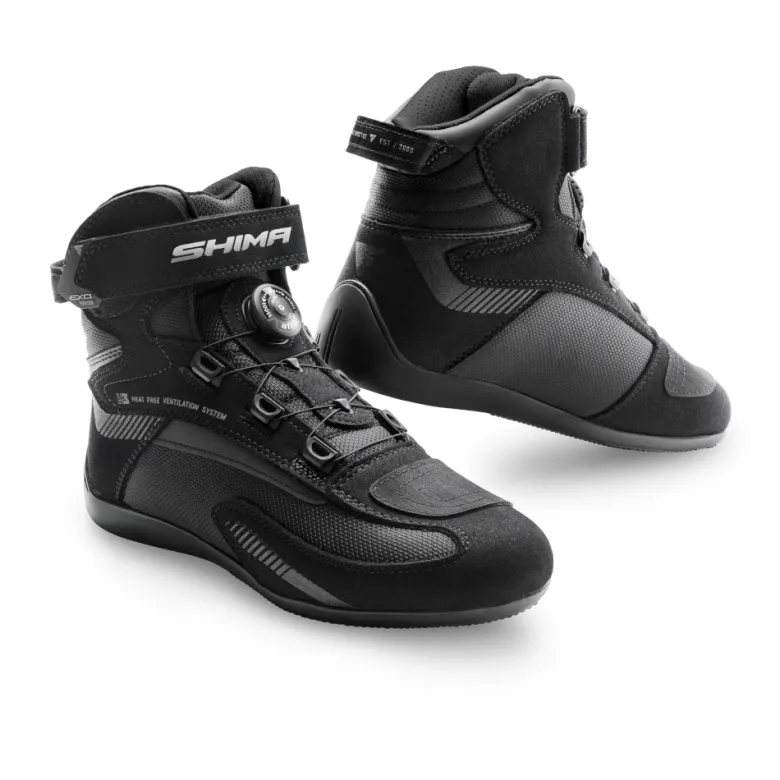 Buty krótkie SHIMA EXO MEN BLACK/BLACK czarny