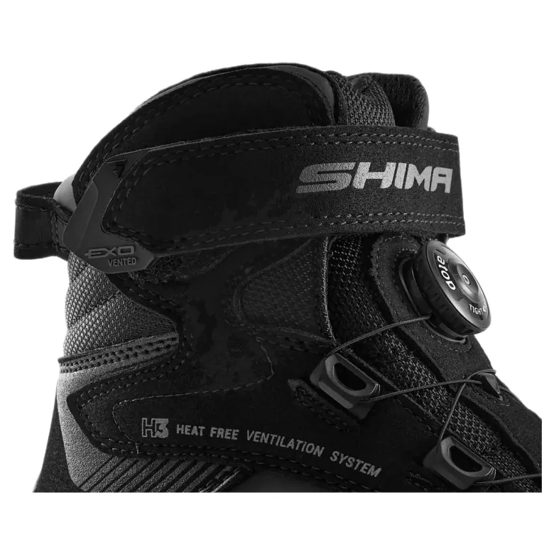 Buty krótkie SHIMA EXO MEN BLACK/BLACK czarny