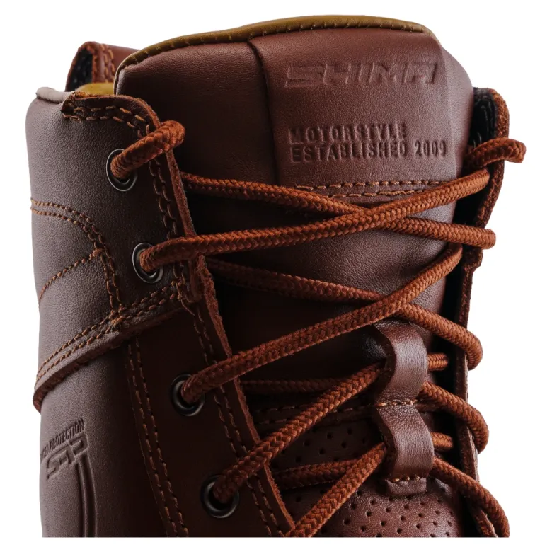 Buty motocyklowe damskie SHIMA THOMSON LADY BROWN brązowy
