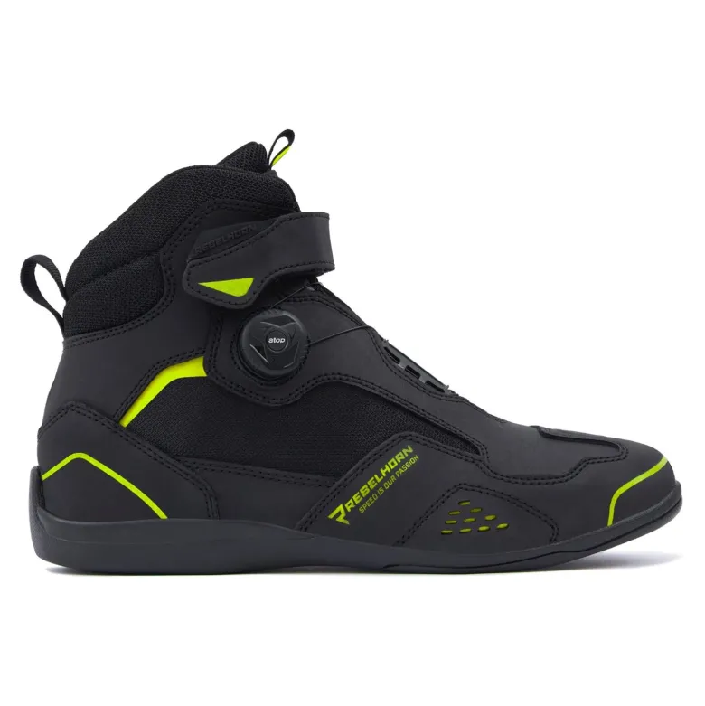 Buty motocyklowe Rebelhorn Spark II czarno-żółty