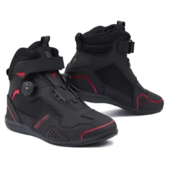 Buty motocyklowe Rebelhorn Spark II czarny-czerwony