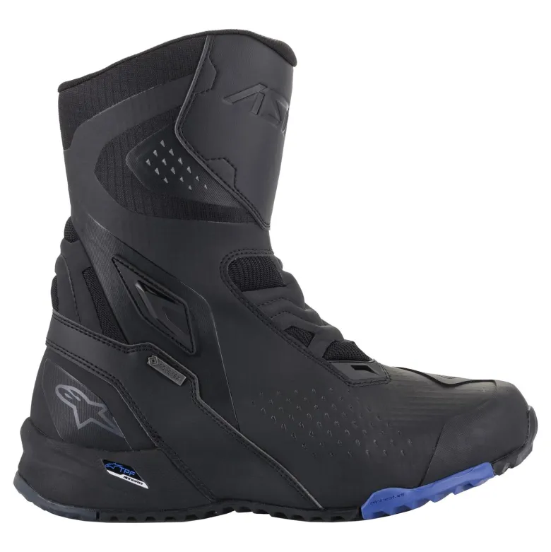 Buty turystyczne ALPINESTARS RT-8 GORE-TEX GORE-TEX BLACK/BLUE czarny niebieski