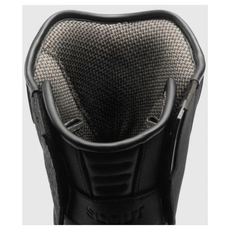 Buty turystyczne damskie REBELHORN SCOUT HIGH HEEL MATT BLACK czarny