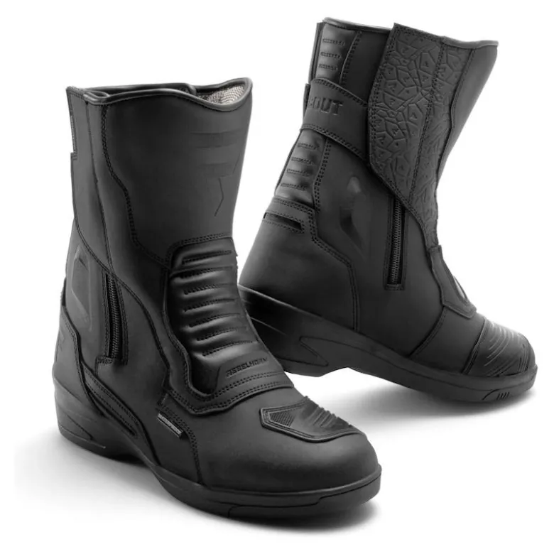 Buty turystyczne damskie REBELHORN SCOUT HIGH HEEL MATT BLACK czarny