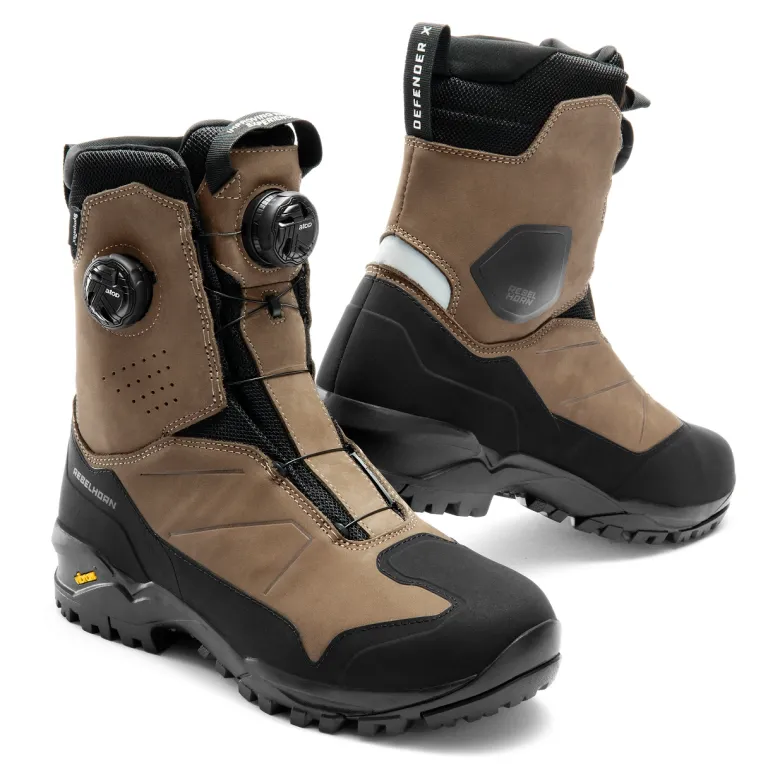 Buty turystyczne REBELHORN DEFENDER-X DESERT brązowy czarny