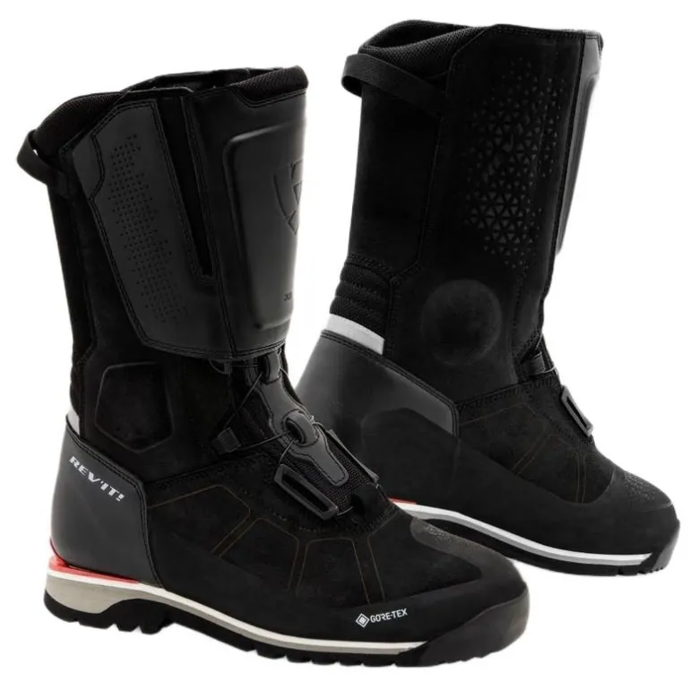 Buty turystyczne REVIT DISCOVERY GTX BLACK czarny czerwony biały szary