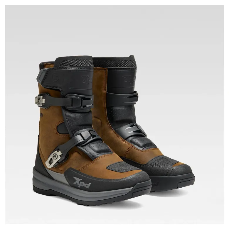 Buty turystyczne XPD X-ADVENTURE MID H2OUT BROWN brązowy
