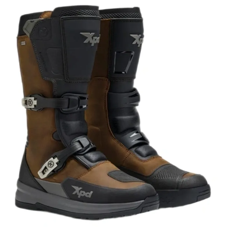 Buty turystyczne XPD X-ADVENTURE H2OUT BROWN brązowy