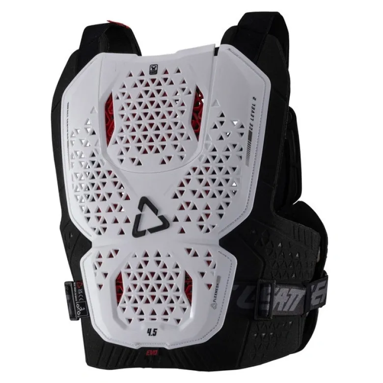 Buzer LEATT 4.5 EVO WHITE biały