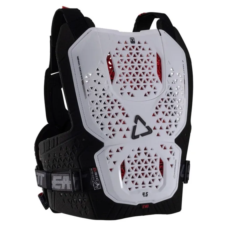 Buzer LEATT 4.5 EVO WHITE biały