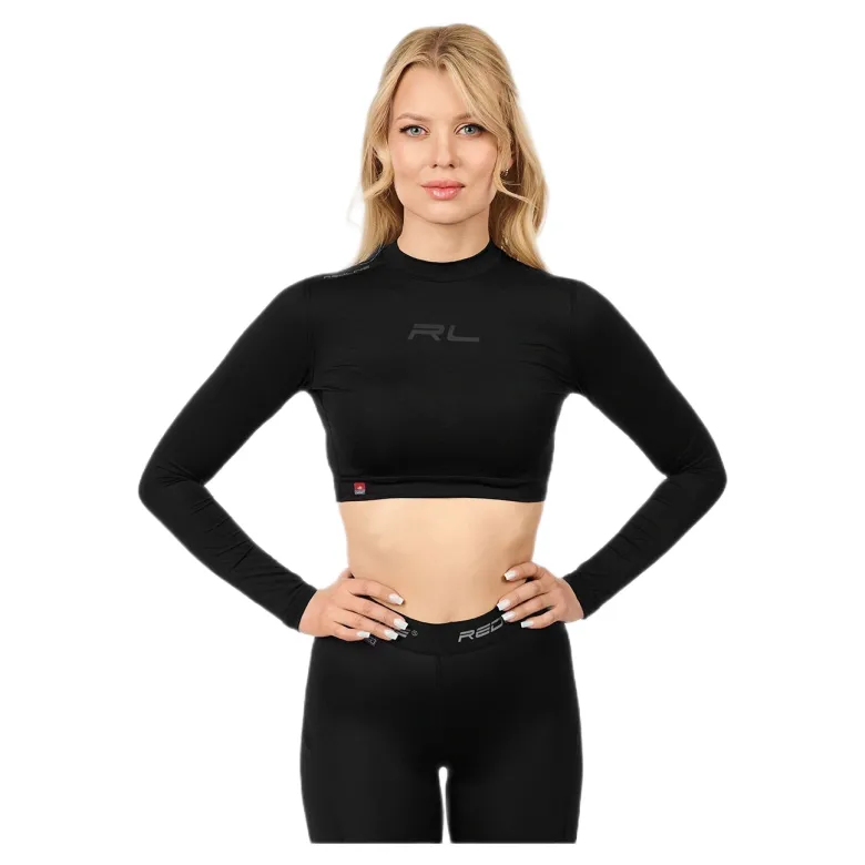 Crop top REDLINE OUTLAST VENUS 2.0 BLACK czarny