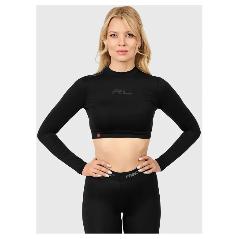 Crop top REDLINE OUTLAST VENUS 2.0 BLACK czarny
