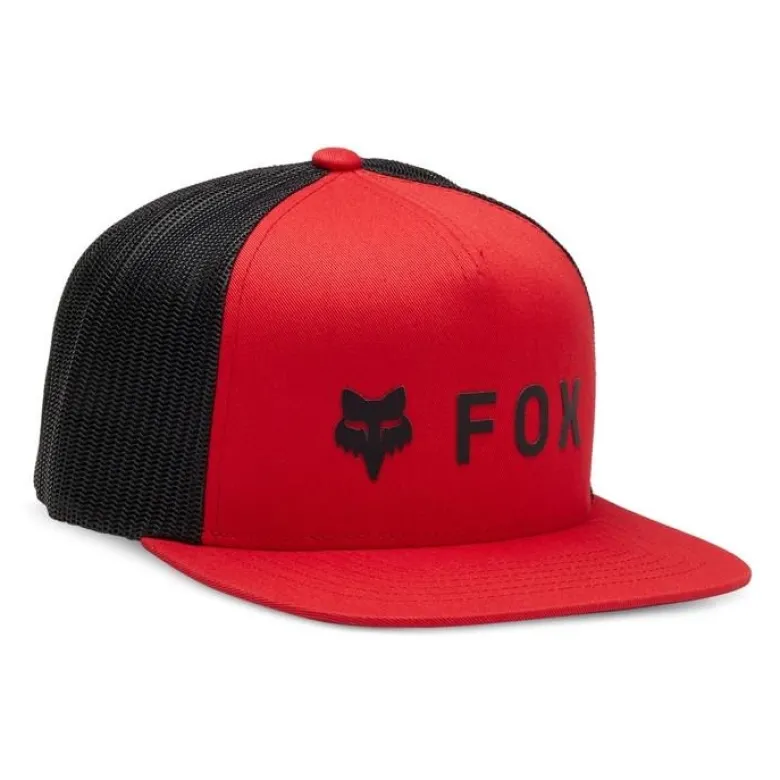Czapka z daszkiem FOX ABSOLUTE MESH SNAPBACK FLAME RED czerwony