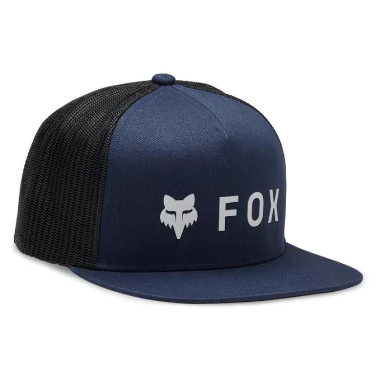 Czapka z daszkiem FOX ABSOLUTE MESH SNAPBACK MIDNIGHT granatowy
