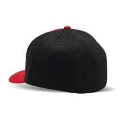 Czapka z daszkiem FOX ABSOLUTE FLEXFIT FLAME RED czerwony fluo