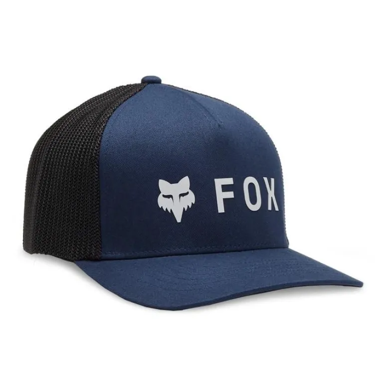 Czapka z daszkiem FOX ABSOLUTE FLEXFIT MIDNIGHT granatowy