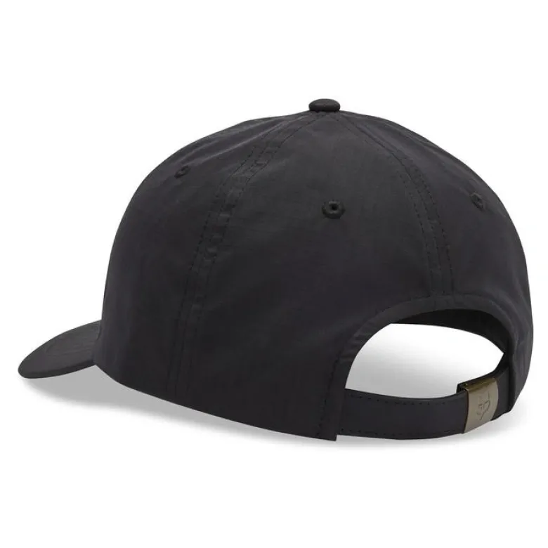 Czapka z daszkiem FOX ADJUSTABLE BLACK czarny