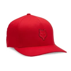 Czapka z daszkiem FOX HEAD FLEXFIT FLAME RED czerwony