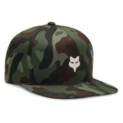 Czapka z daszkiem FOX HEAD TECH SNAPBACK GREEN CAMO zielony