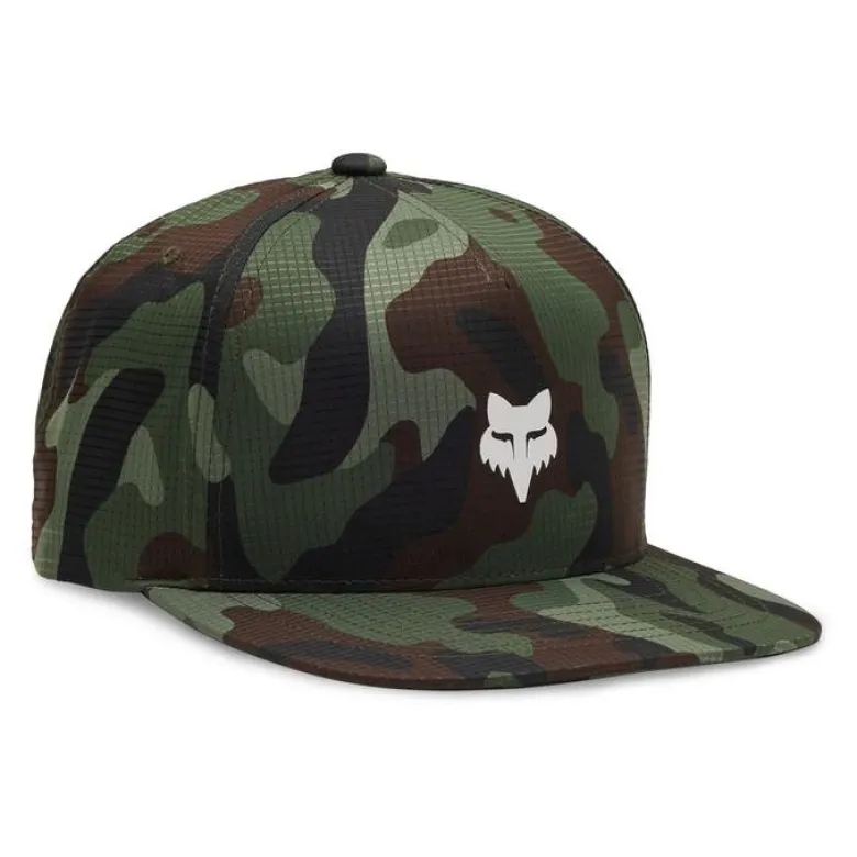 Czapka z daszkiem FOX HEAD TECH SNAPBACK GREEN CAMO zielony