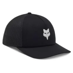 Czapka z daszkiem FOX HEAD TRUCKER BLACK czarny