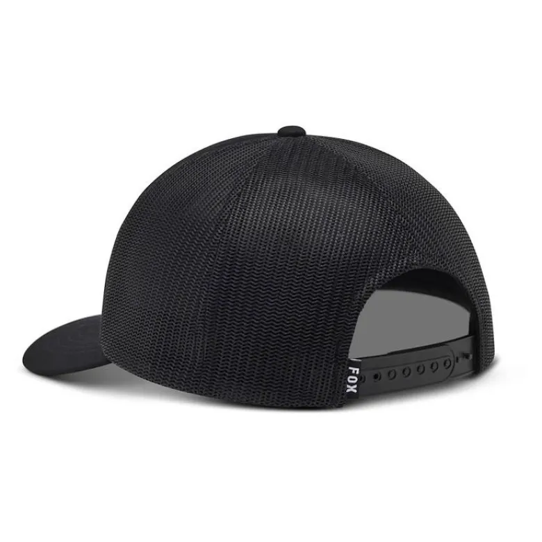 Czapka z daszkiem FOX HEAD TRUCKER BLACK czarny