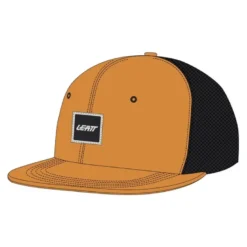 Czapka z daszkiem LEATT TRUCKER TECH RUSTY ORANGE pomarańczowy