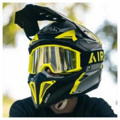 Gogle motocyklowe AIROH BLAST XR1 ORANGE MATT pomarańczowy