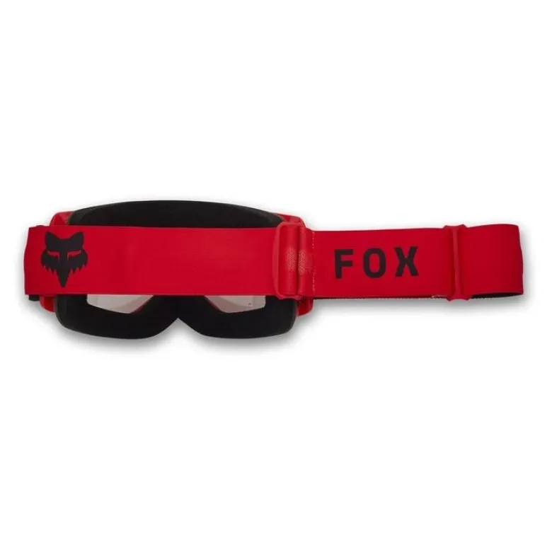 Gogle motocyklowe FOX MAIN CORE FLUORESCENT RED czerwony fluo