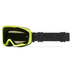 Gogle motocyklowe IMX ENDURANCE FLIP FLO YELLOW MATT/BLACK SZYBA DARK SMOKE + CLEAR żółty fluo czarny
