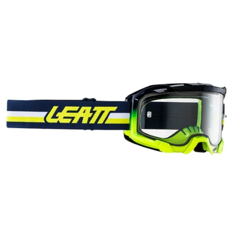 Gogle motocyklowe LEATT VELOCITY 4.5 83 VLT BLUE CLEAR niebieski