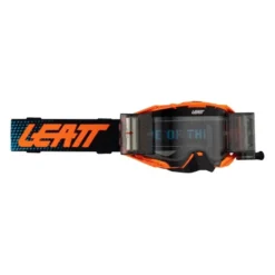 Gogle motocyklowe LEATT VELOCITY 6.5 ROLL-OFF 83 VLT ORANGE CLEAR pomarańczowy