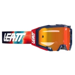 Gogle motocyklowe LEATT VELOCITY 5.5 IRIZ 28 VLT BLUE/RED RED niebieski czerwony