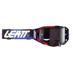 Gogle motocyklowe LEATT VELOCITY 6.5 58 VLT SUNDOWN LIGHT GREY czarny czerwony