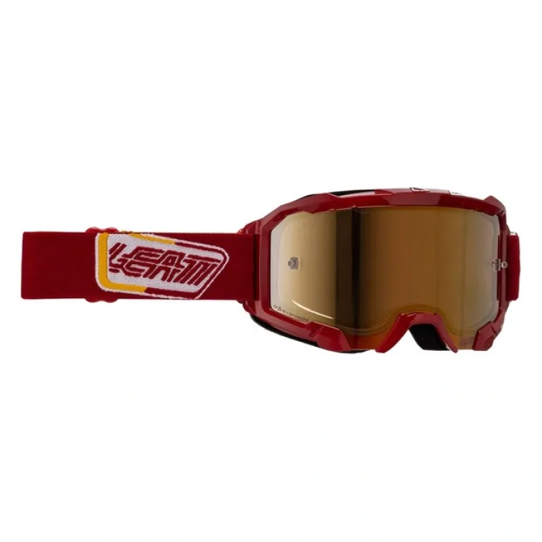Gogle motocyklowe LEATT VELOCITY 4.5 IRIZ 68 VLT RUBY BRONZE czerwony