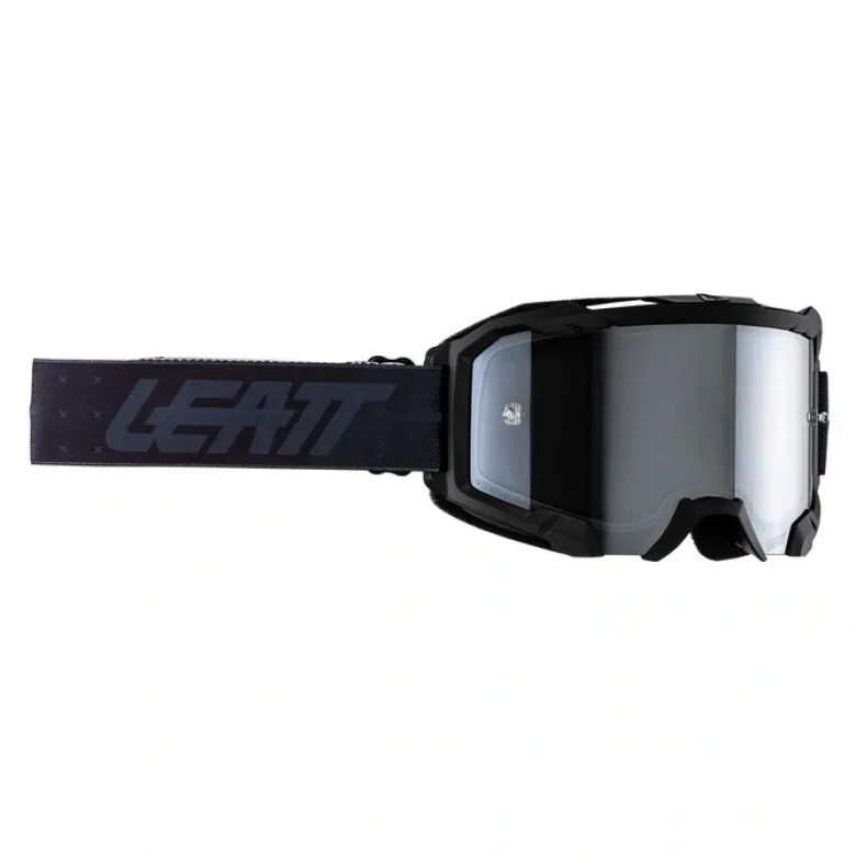 Gogle motocyklowe LEATT VELOCITY 4.5 IRIZ 50 VLT STEALTH SILVER czarny