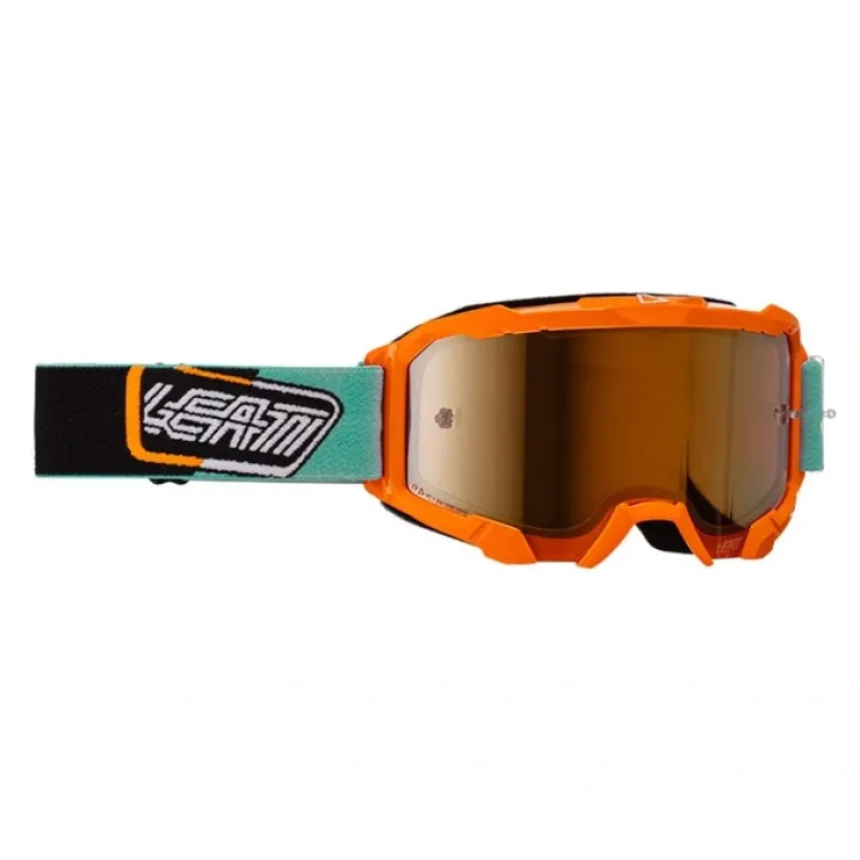 Gogle motocyklowe LEATT VELOCITY 4.5 IRIZ 68 VLT ORANGE BRONZE pomarańczowy