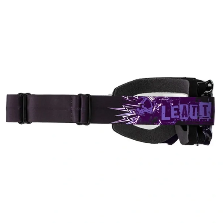 Gogle motocyklowe LEATT VELOCITY 4.5 UV 58 VLT BLACK LIGHT GREY czarny