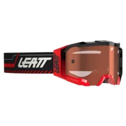 Gogle motocyklowe LEATT VELOCITY 5.5 32 VLT RED ROSE czerwony