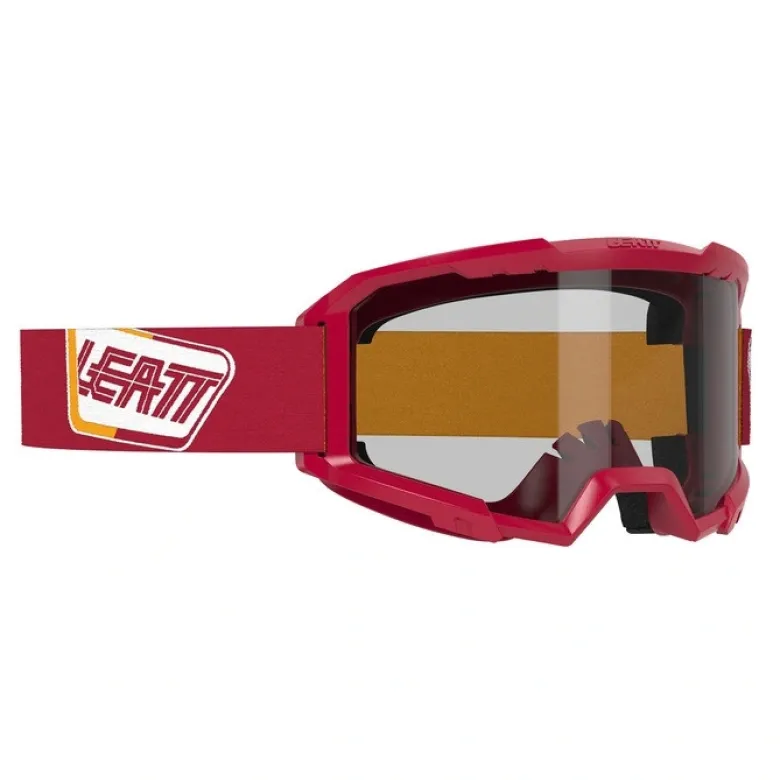 Gogle motocyklowe LEATT VIZION 2.5 90 VLT RUBY/RED CLEAR czerwony