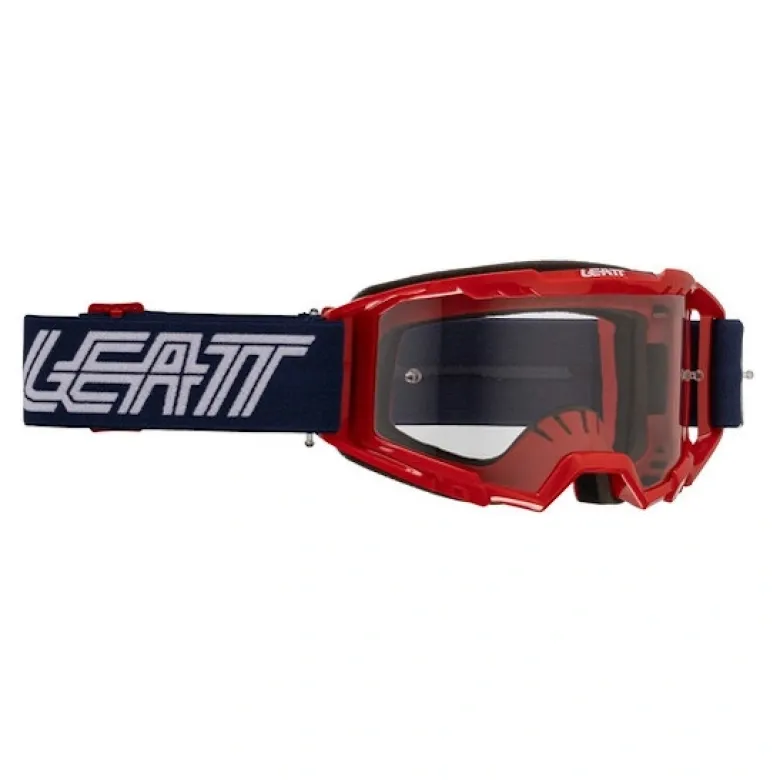Gogle motocyklowe LEATT VIZION 3.5 90 VLT ROYAL CLEAR czerwony